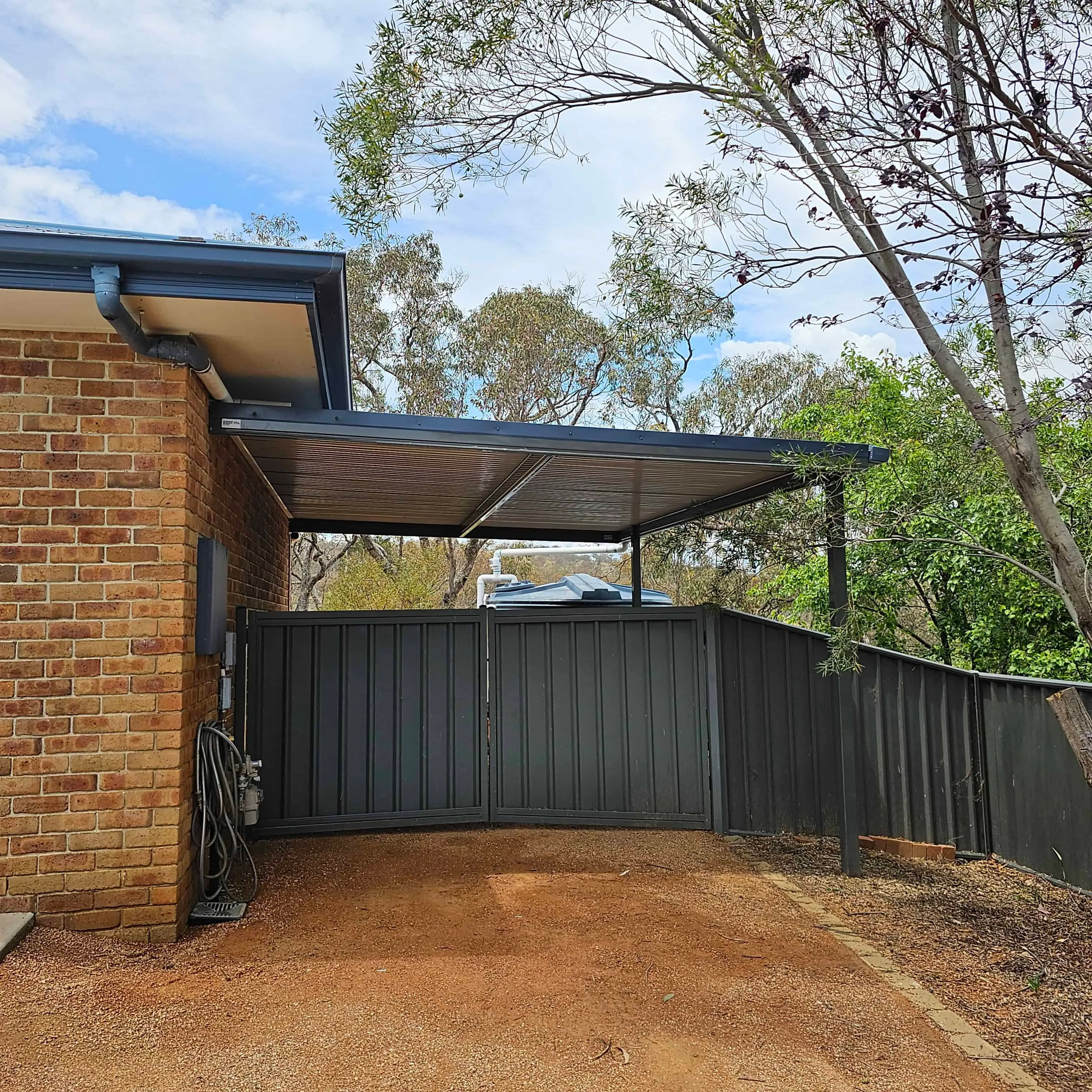 Dust To Lawn landscaping project in Canberra, photo 1