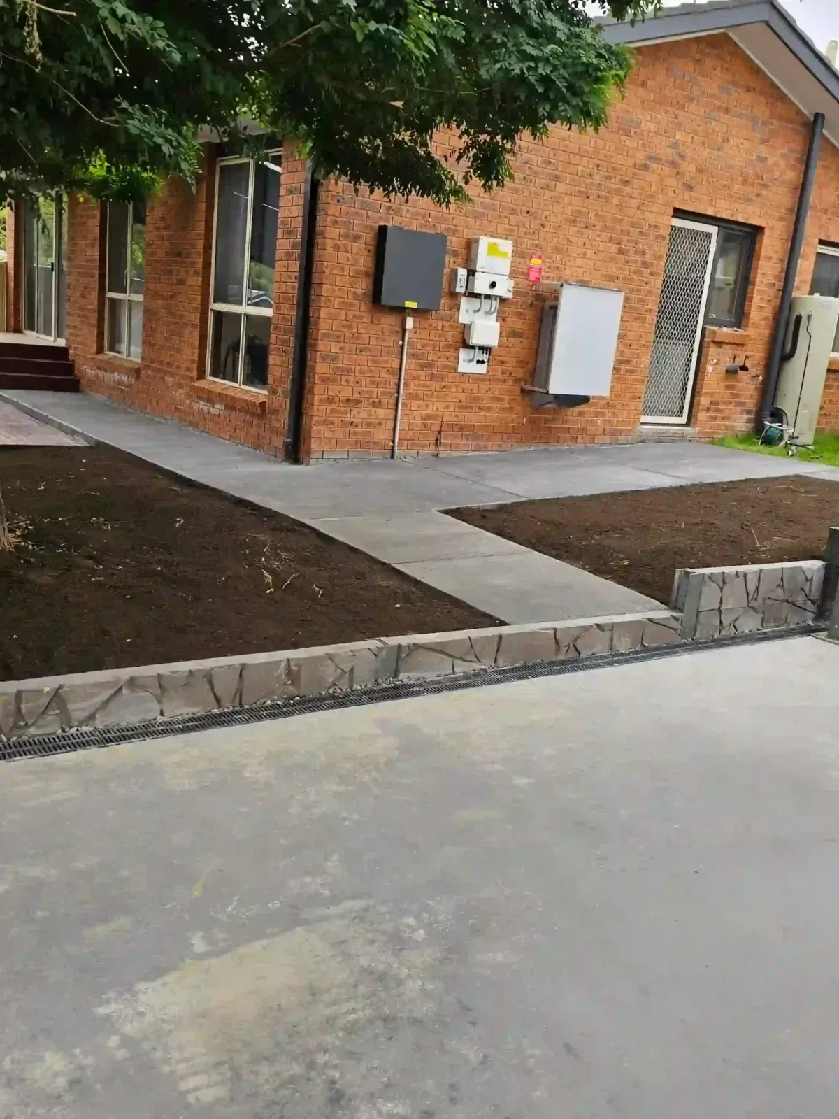 Dust To Lawn landscaping project in Canberra, photo 19