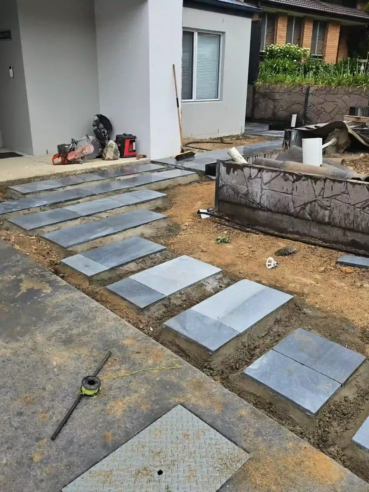 Dust To Lawn landscaping project in Canberra, photo 37