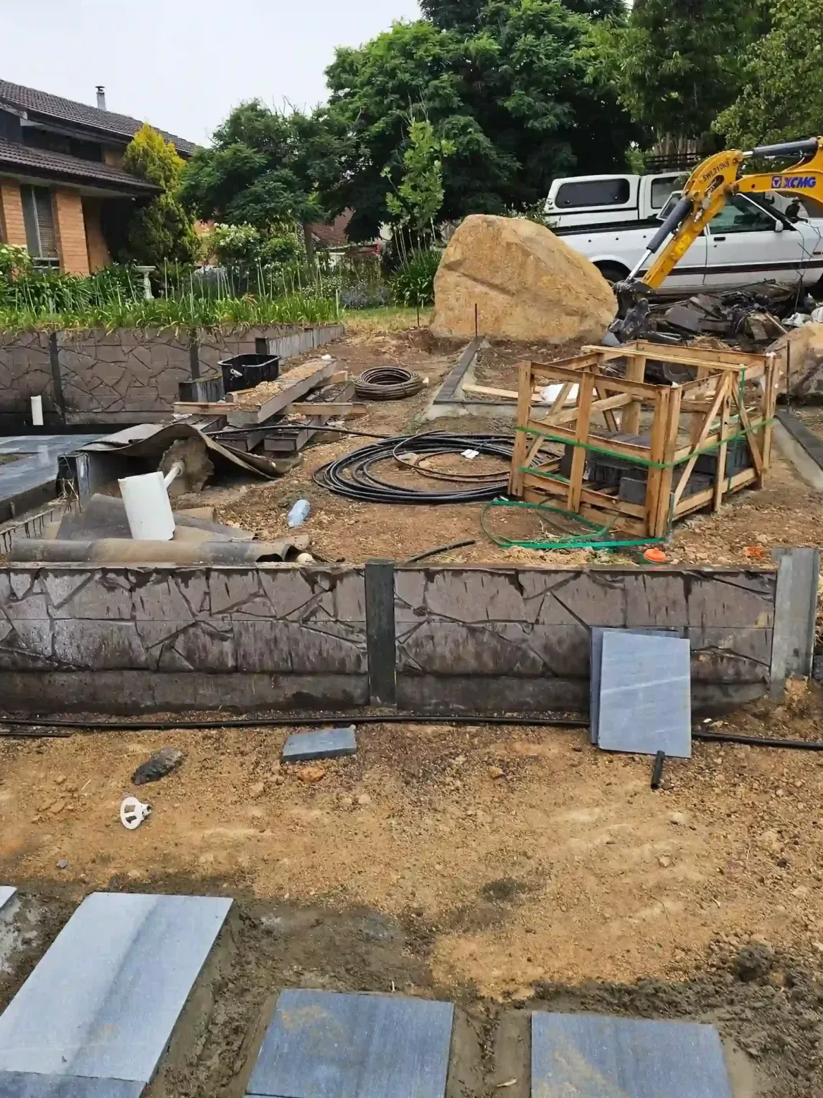 Dust To Lawn landscaping project in Canberra, photo 38