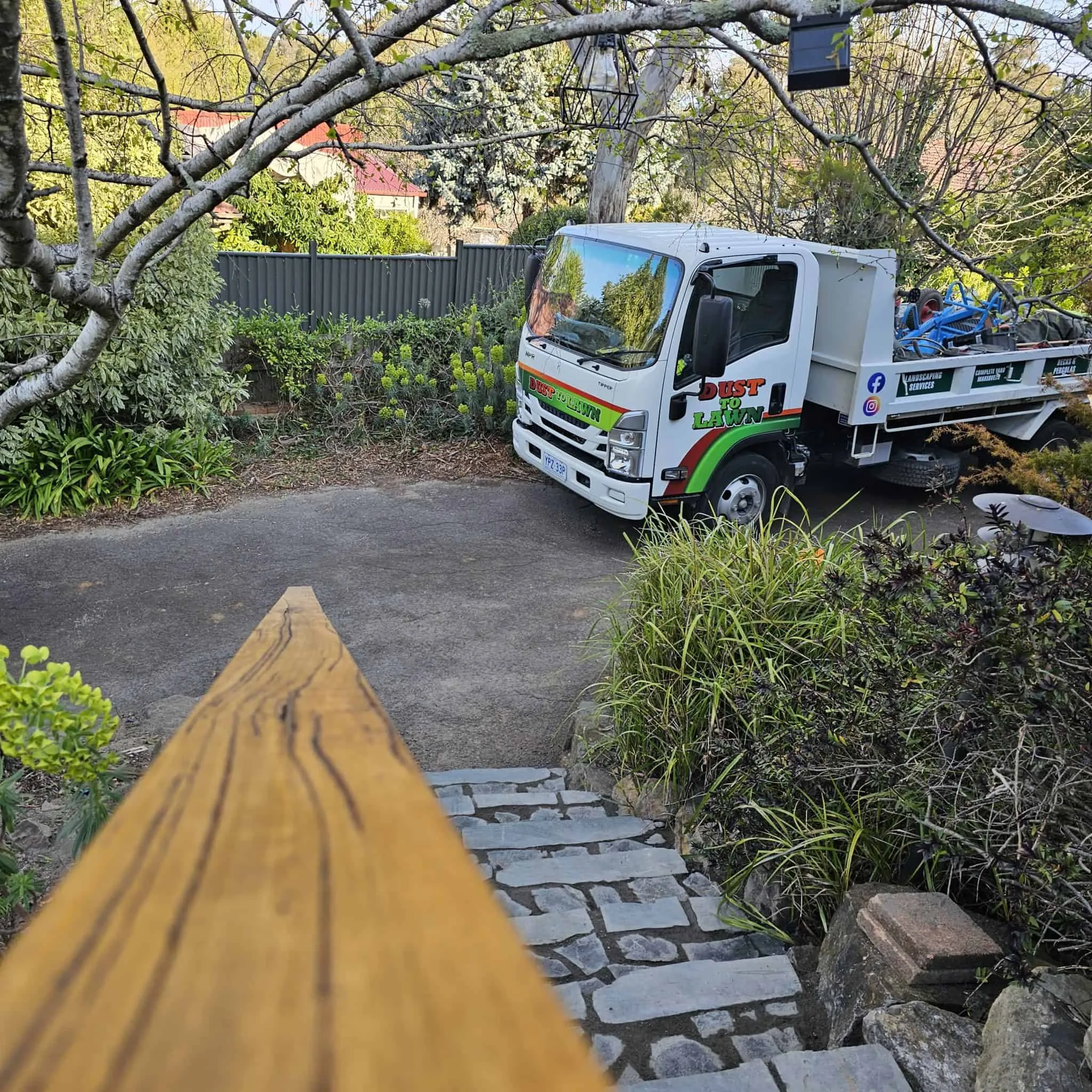 Dust To Lawn landscaping project in Canberra, photo 13